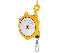 1pc Retractable Spring Balancer Tool with Hook & Wire Rope - 1-3kg Load Capacity, Perfect for Workshop, Automotive Equipment & Assembly Line Use, Durable & Efficient Tool