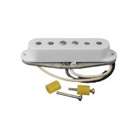 1PC Retro Alnico 5 Single Coil Pickup Interlaced 52mm Electric Guitar Accessories Professional electric pickup(Cream Bridge)