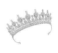 1Pc Retro Crown Female Decorative Hair Band Elegant Headdress for Weddings Engagements and Parties Lightweight Look s for Women
