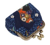 1Pc Retro Mini Coin Purse Handmade for Unique Change Pouch for Business Cards and Items Lightweight and Compact Storage Bag for Lipstick Cosmetics and More