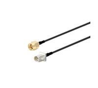 1PC RG174 Cable Fakra A B C D E F G H I K Z Male To SMA Adapter Car GPS Navigation Antenna Extension Cord RF Coax Pigtail(SMA M to B M-RG174,3M)