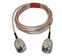 1pc RG316 RF Pigtail PL259 UHF Male Plug To Connector Jumper Straight Cable 4inch~10FT(6inch (15CM))