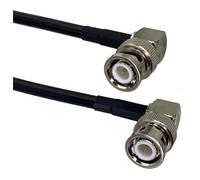 1pc RG58 Cable BNC Male Plug Right Angle To Connector Crimp RF Jumper Pigtail 6inch~20M(6inch (15CM))