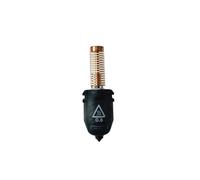 1Pc rge Ad5M/Pro Nozzle 0.25mm/0.4mm/0.6mm/0.8mm-280℃ Nozzle Kit for Flarge Adventurer 5M/Pro 3D Printer(0.6 Hardened Nozzle)