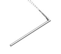 1pc Right Angle Cartridge Heater 16mm 220V - SS Tubular Heating Element for 3D Printing, Automotive,Food Processing(450w L100mm)