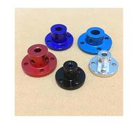 1Pc Rigid Flange Coupling 3mm/4mm/5mm/6mm/8mm electronic starter Guide Shaft Coupler electronic starter Connector Axis Bearing Fittings(3mm Black Color)