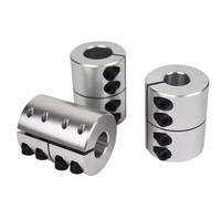 1pc Rigid shaft coupler D20L30 clamp stepper servo motor coupling 8/10/12/14/15/16mm for for engraving machine CNC(5-5)