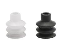1pc Robotic Vacuum Silicone Suction Cups Strong Nozzle Big Head Industrial Pneumatic Accessories PCG-5 12 18 25 Black Suction Cups