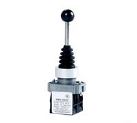 1PC Rocker Joystick Controller Switch, Selfresetting Rotary Cross Toggle Switch, Black Color, Plastic Material, 2 position Latching Model, 22mm Opening Size(2 Position Momentary)