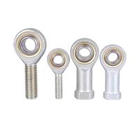 1pc Rod End Spherical Bearings M5 M6 M8 M10 M12 M14 M16 M18-M50 Male/Female SA SI T/K Ball Joint Metric Threaded Rod End Bearing(Left Thread,SI8 (M8))