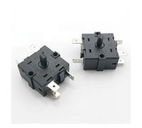 1PC Room Heater Gear Knob Switch 5Pin 0-1-2-3 Gears Rotary Selector AC 250V 16A Temperature Control Controls Switches