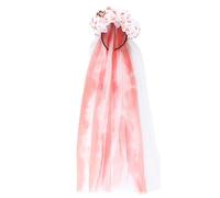 1pc Rose Flower Mesh Headdress Girls Hair Ties Headbands for Girls Wedding Props Day of The Dead Headband Bride Headpieces for Wedding Mexican Flower Costume Hair Decoration Pink