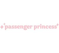 1Pc Rose Pink New Passenger Princess Star Car Mirror Sticker Decal Rear Vehicle Vinyl Decor Mi Accessoires Interior Car Auto G6H8 Sticker, Gifts and Merchandise