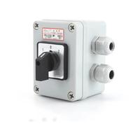 1pc Rotate select CAM transfer switch 3 positions (1-0-2)12 terminal AC660V 20A SZW26-20/D303.3 with box EFDSVUHE