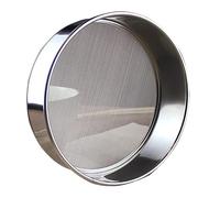1pc Round 304 Stainless Steel Lab Sieve Aperture Standard Sifters Shakers Kitchen Flour Powder Filter Screen Soil Strainer