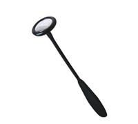 1Pc Round Head Black Tendon Hammer for Neurological Reflexes, Pointed Tip for Superficial Responses, Research Osteopathy