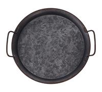 1pc round wrought iron plate ceramic platter wely dish round tray vintage home decor countertop storage fruit plate jewelry plate candle tray buffet stand salad plate ring