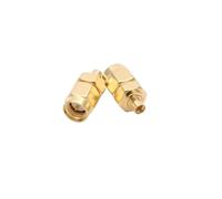 1PC RP SMA Male Female To Adapter RF Coaxial Coupling Nut Barrel Connector Converter For WIFI 4G Antenna(SMA M to MMCX F)