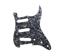 1Pc S++ 11 Hole Left Guitar Pickguard Scratch Plate for Made Standard Standard Modern 3Ply Scratch Plate Screws Screws