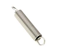 1PC S Hook Coil Extension Spring Draught Spring Tension Spring Pullback Spring Wire Diameter 2.0mm Outer Diameter 17mm(120mm)