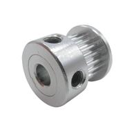 1pc S2M K Type Timing Pulley 16T Tooth Teeth Bore 4/5/6/6.35mm Synchronous Wheels Width 6/10/mm Belt 3D Printer Parts(6.35mm,6mm)