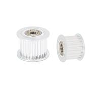 1pc S5M 40 Teeth Aluminum Alloy Timing Belt Idler Pulley for CNC Machine Tools, 21mm Groove Width, Bore 15mm