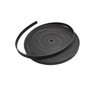 1pc S5M PU Open Timing Belt - 10/15/20/25/30/40mm Width Polyurethane Transmission Belt for 3D Printers and More(BLACK,10meter 30MM)