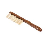 1pc Sandalwood Massage Wooden Comb Hand Carved Wide Tooth Comb for Scalp Relaxation Natural Wood Hair Care Tool present for Men and Women