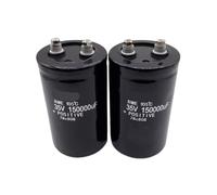 1pc Screw Foot Black Diamond Electrolytic Capacitor 35V 80V 100V 250V 450V 1000UF 1800UF 2200UF 3300UF 4700UF 6800UF 8200UF 15000UF(100V 33000UF 75X105)
