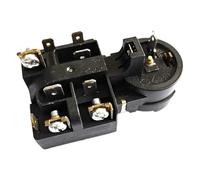 1PC Screw QP3-12A Start Relay Refrigerator PTC Starter for Compressor，Compatible for Haier，Compatible for Midea，Royalstar