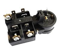 1PC Screw QP3-12A Start Relay Refrigerator PTC Starter For Compressor，Compatible For Haier，Compatible For Midea，Compatible For Royalstar