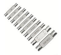 1PC Screw Tap Extractor Set Double Head Hex Taps for M5, M6, M8, M10, M20, M22, Alloy Steel Material (9)