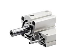 1pc SDA16/20/25/32/40/50/63/80mm Bore Double Acting Pneumatic Air Cylinder Piston Small Part Compact 5 10 15 20 30 40 50mm Stroke(Seal Kit,BORE 25mm)