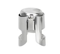 1PC Sealing Bottle Cap Wine Bottle Stopper Cork Plug Stainless Steel Champagne Sparkling Stopper Bar Tools(Silver,Style A)