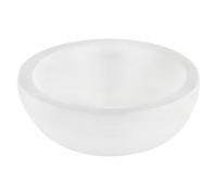 1PC Selenite Charging Bowl Ø 7-8 cm - Natural Polished Crystal Bowl for Cleansing, Jewelry & Display