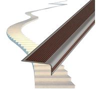 1PC Self-Adhesive Non-Slip Stair Nose Edging - 3 in Wide PVC & Rubber Step Edge Protector for Indoor & Outdoor Use(Color D,W7cm L90cm)