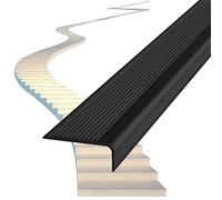 1PC Self-Adhesive Non-Slip Stair Nose Edging - 3 in Wide PVC & Rubber Step Edge Protector for Indoor & Outdoor Use(Color a,W7cm L60cm)