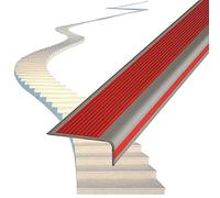 1PC Self-Adhesive Non-Slip Stair Nose Edging - 3 in Wide PVC & Rubber Step Edge Protector for Indoor & Outdoor Use(Color C,W7cm L99cm)