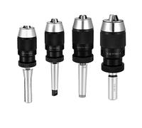 1pc Self-Tightening Drill Chuck B10 B12 B16 B18 B22 Morse Chuck Lathe CNC Drill Machine MT2 MT3 MT4 MT5 R8 C10 C12 C16 C20(MTB4-B18 (1-16mm))