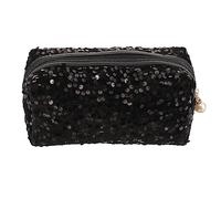 1pc Sequin Cosmetic Bag Makeup Storage Bag Purses Handbag Large Cosmetic Pouch Hot Bag Big Makeup Bag Mini Small Clutch Bag Travel Toiletry Bag Orange Bag Bags Black Oxford Cloth/209