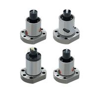 1Pc SFU1605 1604 1610 SFS1616 Single Ball Nut Fit 16mm C7 Rolled Right Threaded Ballscrew For CNC Milling Machine Router(SFS1616)