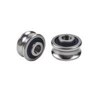 1pc SG35 U-Shaped Round Groove Guide Roller with Double Row Ball Bearing - Precision Self-Aligning Ball Bearings