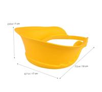 1pc Shampoo Cap Shower Caps Hair Washing Cap Shampoo Shield Kid Shampoo Hair Wash Visor Shampoo Bath Shield Shower Ear Protector Silicone Hat Bathing Shower Cap VICASKY
