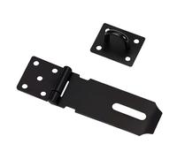 1Pc Shed Door Latch Gate Locks Hinge Padlock Catch Clasp Security Hasp,hasp and Staple, Padlock Buckle for Doors, Cabinets, Pet Cages, Lockers