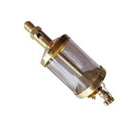 1pc Sight Drip Feed Oiler Copper Plating Oil Cup 1/8 1/4 3/8inch, Easy to Use Male Thread Lubricator(1/4inch*100ML)