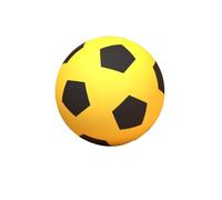 1Pc Silent Foam Soccer Ball, Ultra-Quiet PU Foam Practice Ball Comes With A Net Bag For Home Use And Gentle Skill Development Durable Structure