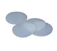 1pc Silicone Rubber Gasket Sheet - Round Milky Translucent, 30-150mm Dia, 1-10mm Thick for Home, Auto, Electronics(70mm 1.5mm)