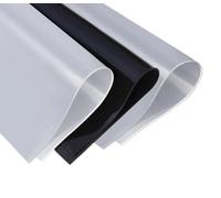 1PC Silicone Rubber Sheet Plate Mat High Temperature Resistant Clear Gasket Transparent Thick 0.5 1 2 3 4 5mm(Transparent,500x500x0.5mm)
