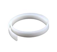1pc Silicone Solid Square Headed Seal Strip, Rubber White Flexible Silicone for Refrigerator Door(1M*4MM*4MM)