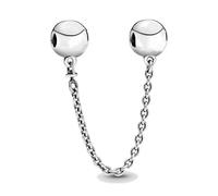1Pc Silver Color Heart Dangle Diy Bead Fits European Charm Bracelets Jewelry Accessories A1197